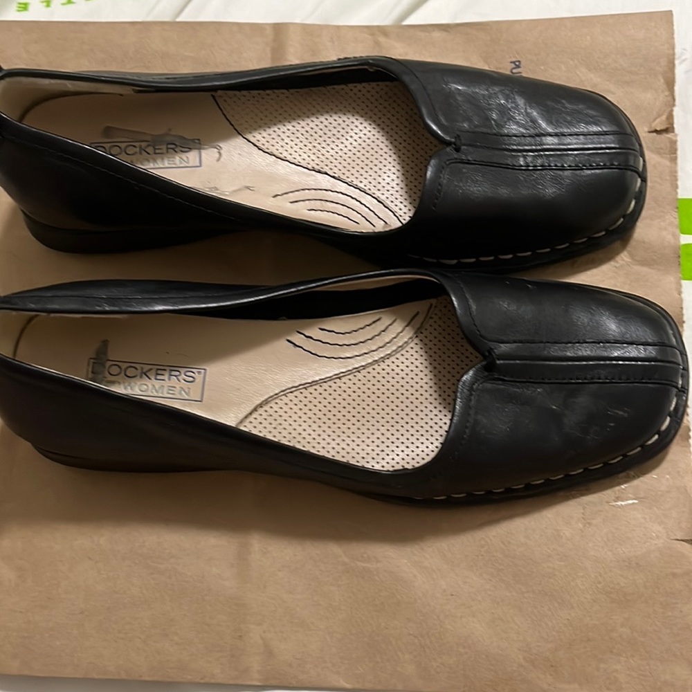 Black Dockers shoes